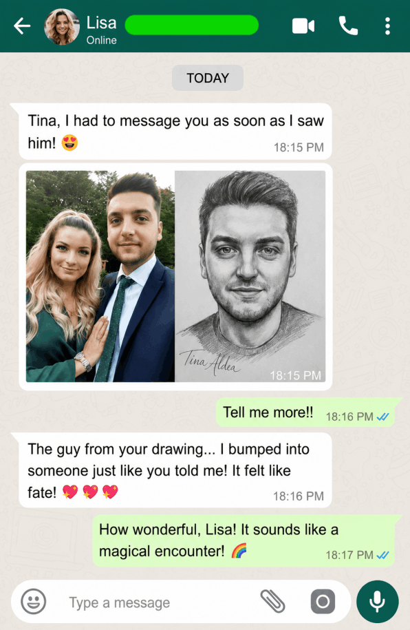 Tina Aldea Soulmate Sketch